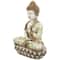 Meditating Mosaic Buddha Outdoor Ceramic Garden Statue - 19.5"